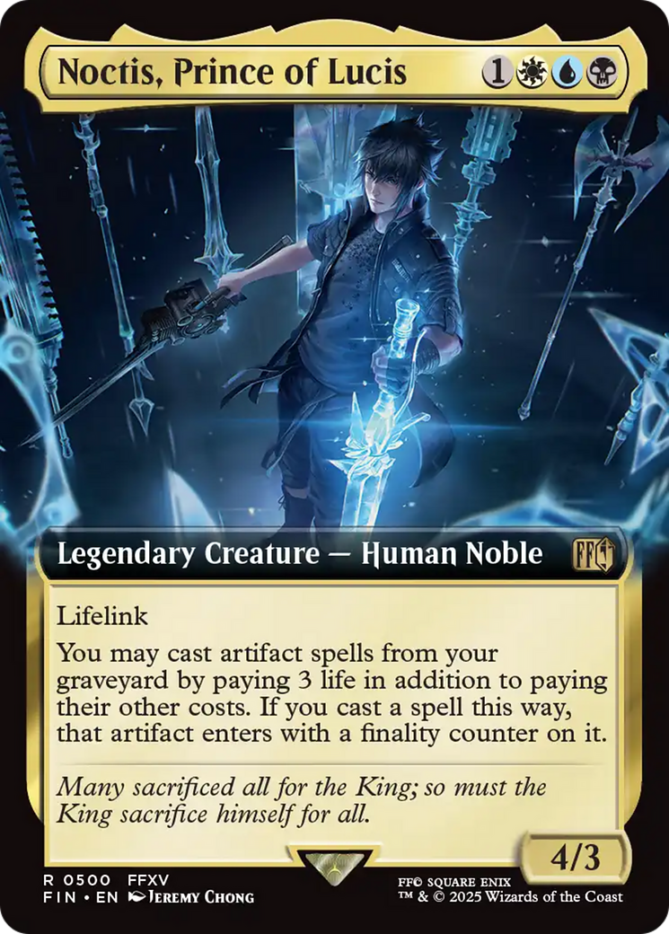 Noctis, Prince of Lucis (Extended Art) [FINAL FANTASY] | L.A. Mood Comics and Games
