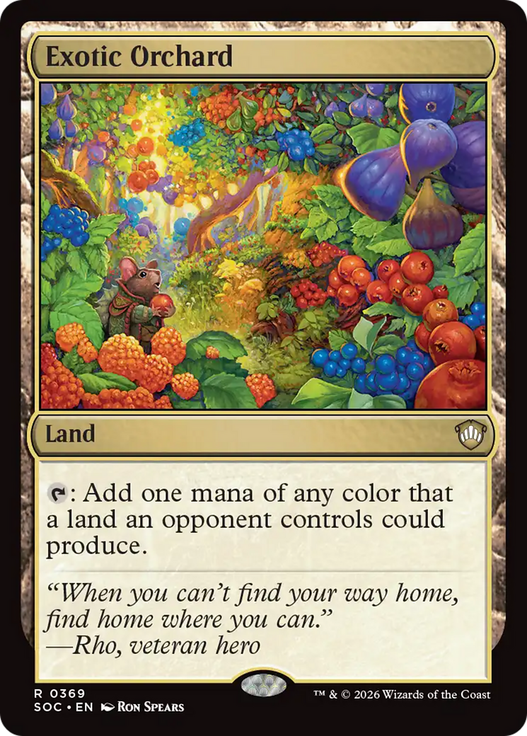 Exotic Orchard [Secrets of Strixhaven Commander] | L.A. Mood Comics and Games