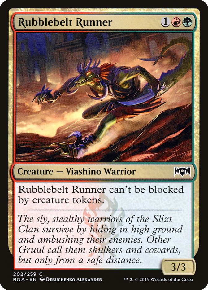 Rubblebelt Runner [Ravnica Allegiance] | L.A. Mood Comics and Games