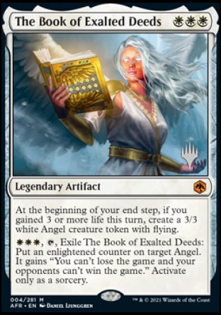The Book of Exalted Deeds (Promo Pack) [Dungeons & Dragons: Adventures in the Forgotten Realms Promos] | L.A. Mood Comics and Games
