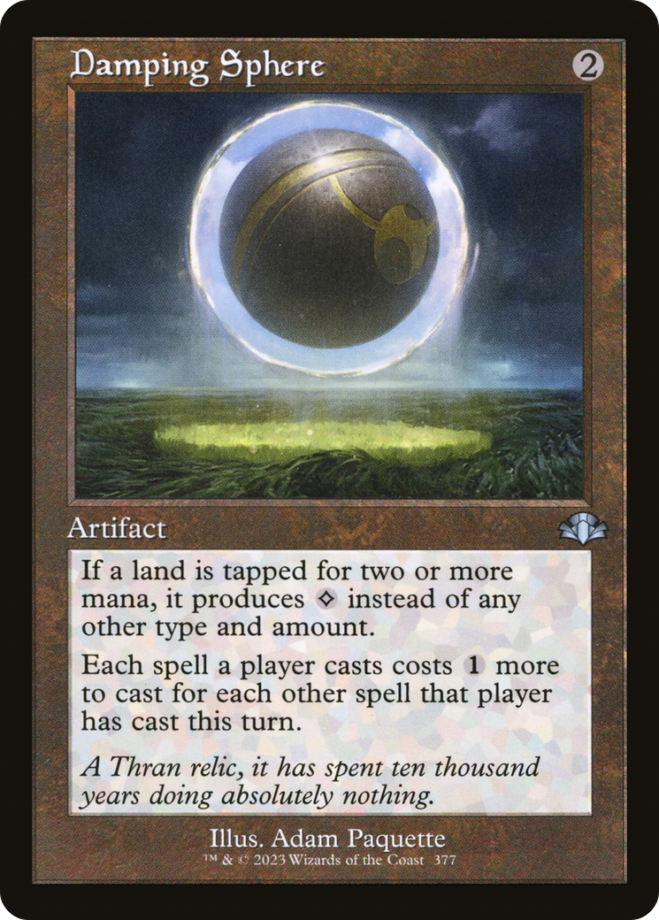 Damping Sphere (Retro) [Dominaria Remastered] | L.A. Mood Comics and Games