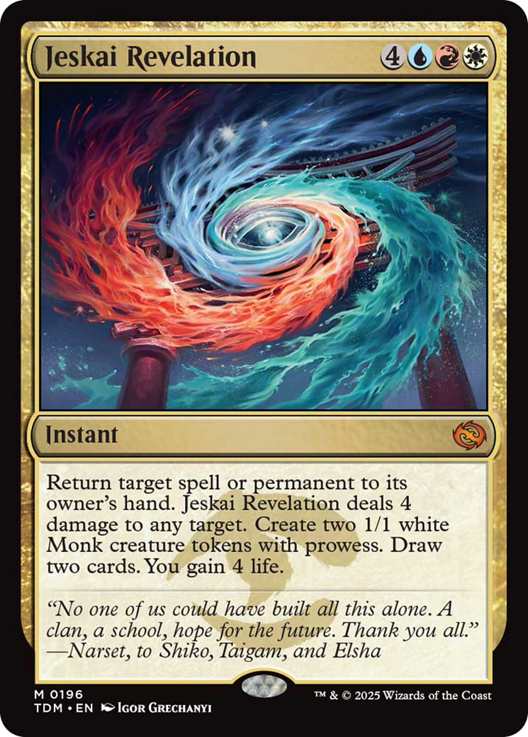Jeskai Revelation [Tarkir: Dragonstorm] | L.A. Mood Comics and Games