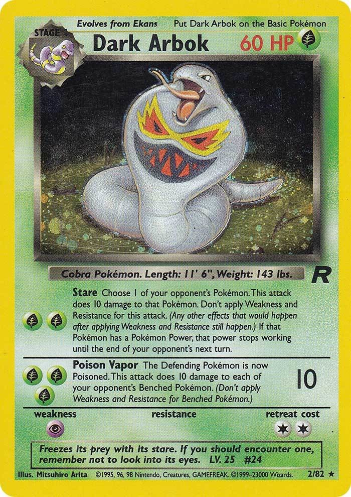 Dark Arbok (2/82) [Team Rocket Unlimited] | L.A. Mood Comics and Games