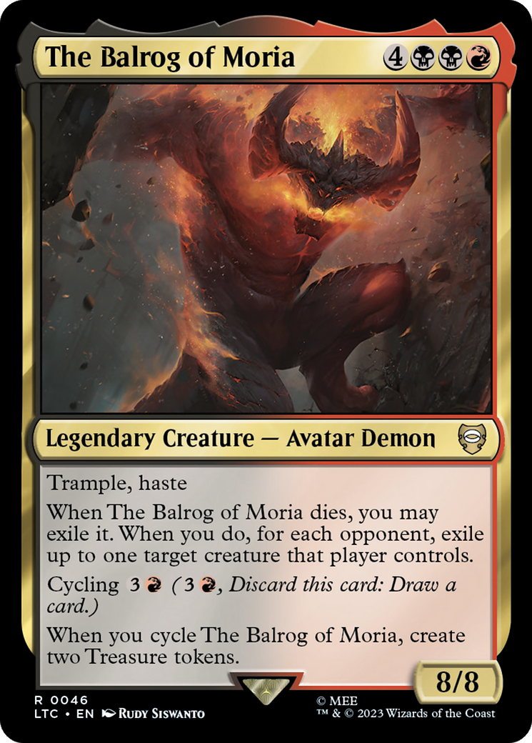 The Balrog of Moria [The Lord of the Rings: Tales of Middle-Earth Commander] | L.A. Mood Comics and Games