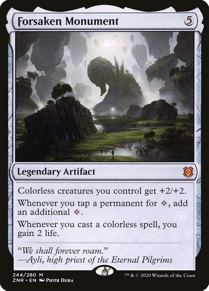 Forsaken Monument [Zendikar Rising] | L.A. Mood Comics and Games