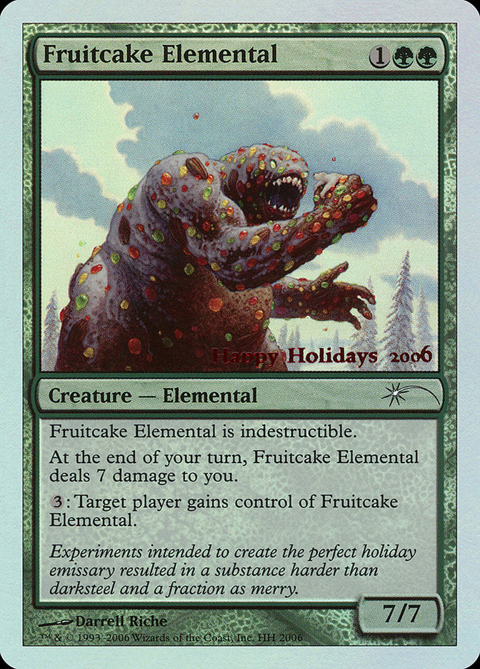 Fruitcake Elemental [Happy Holidays] | L.A. Mood Comics and Games