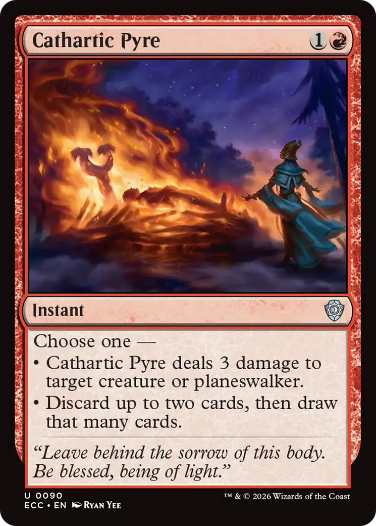 Cathartic Pyre [Lorwyn Eclipsed Commander] | L.A. Mood Comics and Games