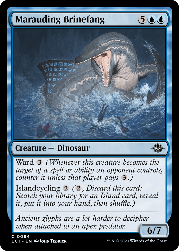 Marauding Brinefang [The Lost Caverns of Ixalan] | L.A. Mood Comics and Games