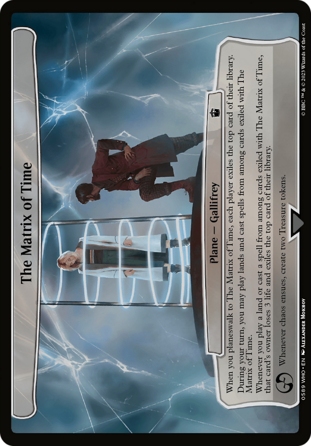 The Matrix of Time [Doctor Who] | L.A. Mood Comics and Games