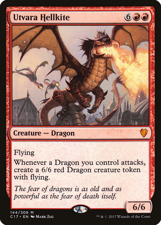 Utvara Hellkite [Commander 2017] | L.A. Mood Comics and Games