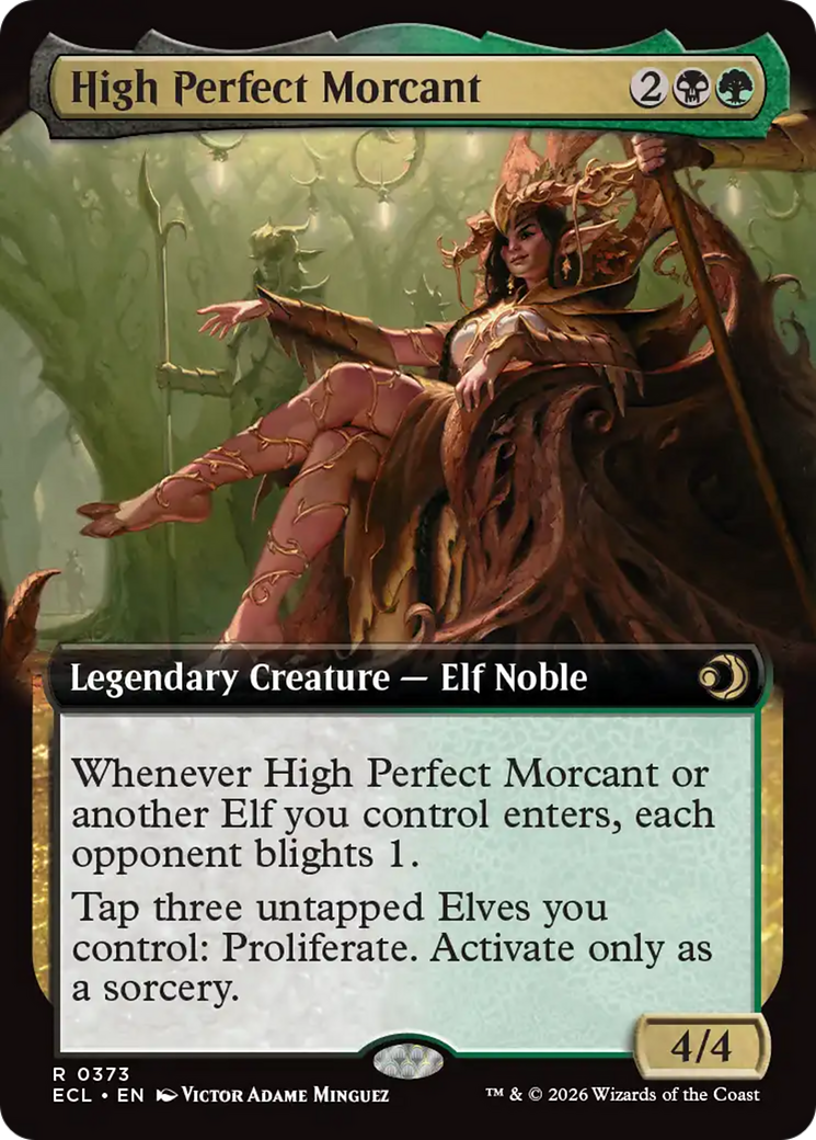 High Perfect Morcant (Extended Art) [Lorwyn Eclipsed] | L.A. Mood Comics and Games