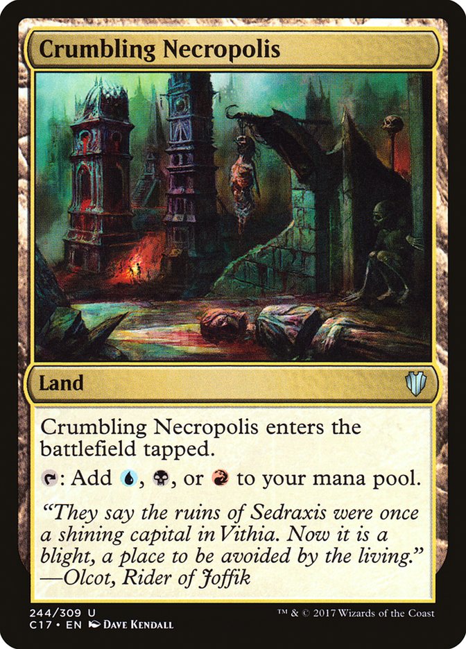 Crumbling Necropolis [Commander 2017] | L.A. Mood Comics and Games
