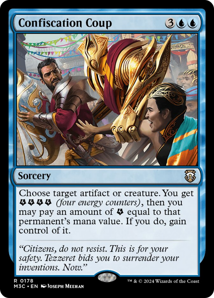 Confiscation Coup (Ripple Foil) [Modern Horizons 3 Commander] | L.A. Mood Comics and Games