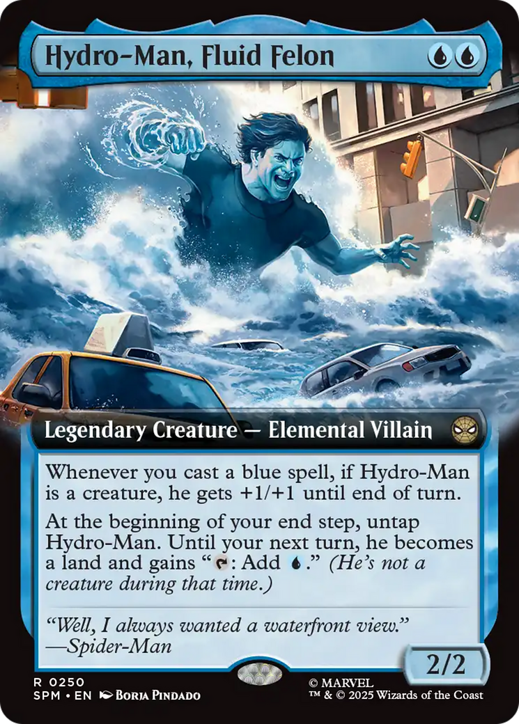 Hydro-Man, Fluid Felon (Extended Art) [Marvel's Spider-Man] | L.A. Mood Comics and Games
