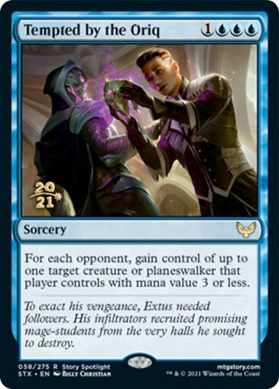 Tempted by the Oriq [Strixhaven: School of Mages Prerelease Promos] | L.A. Mood Comics and Games