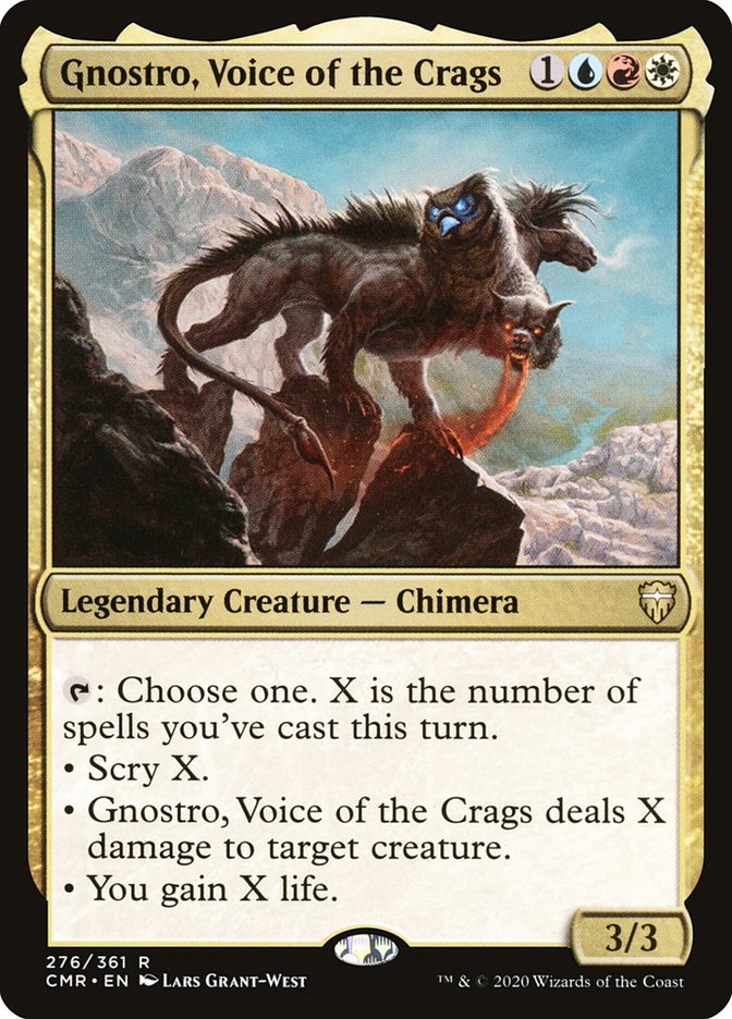 Gnostro, Voice of the Crags [Commander Legends] | L.A. Mood Comics and Games
