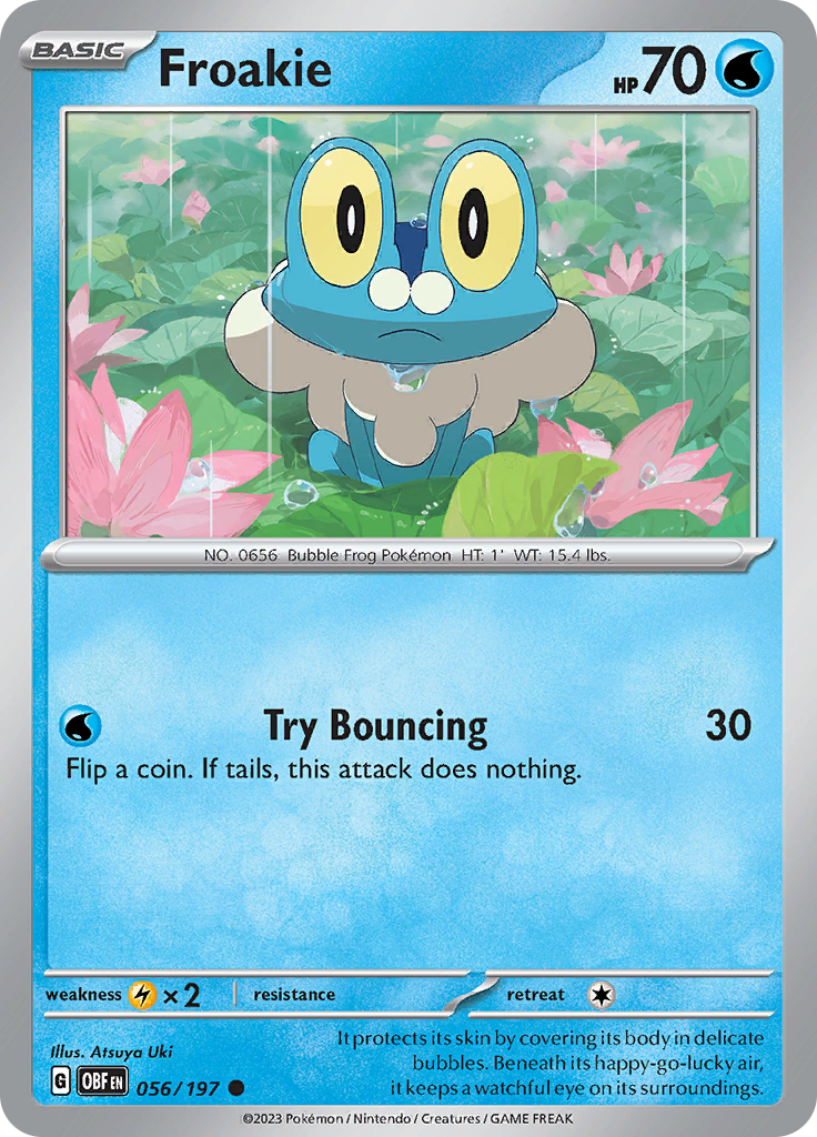 Froakie (056/197) [Scarlet & Violet: Obsidian Flames] | L.A. Mood Comics and Games