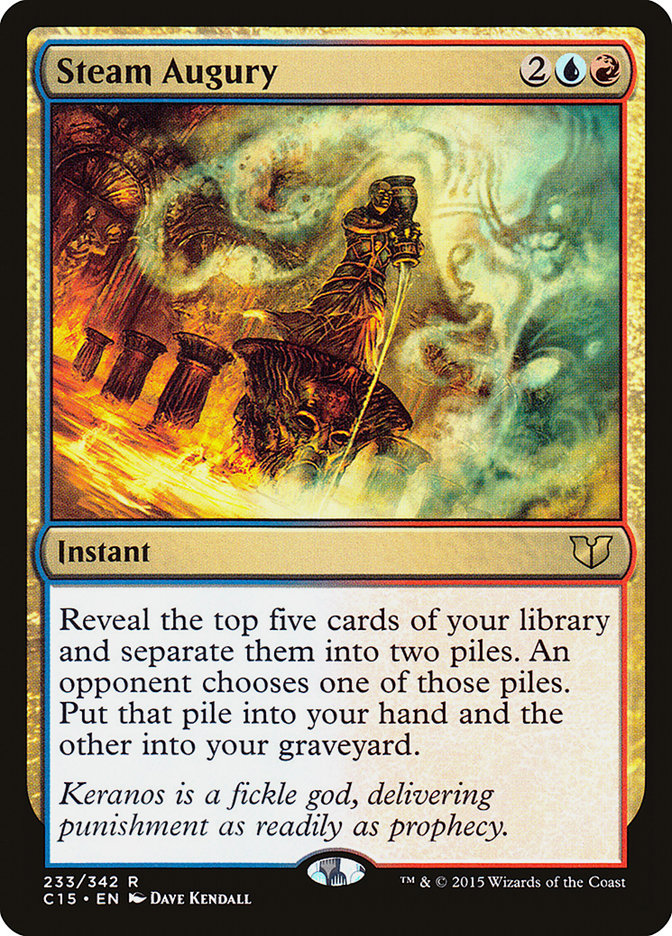 Steam Augury [Commander 2015] | L.A. Mood Comics and Games