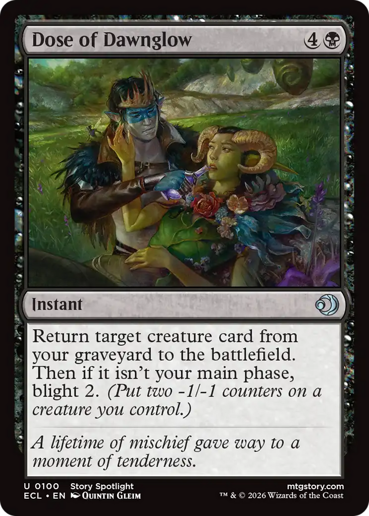 Dose of Dawnglow [Lorwyn Eclipsed] | L.A. Mood Comics and Games