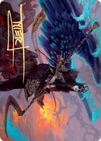 Eradicator Valkyrie Art Card (Gold-Stamped Signature) [Kaldheim Art Series] | L.A. Mood Comics and Games