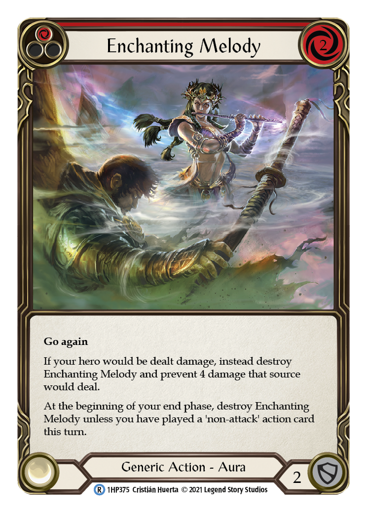 Enchanting Melody (Red) [1HP375] (History Pack 1) | L.A. Mood Comics and Games
