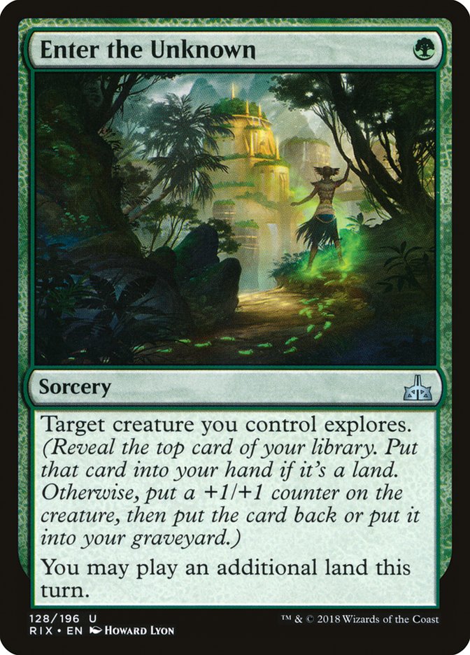 Enter the Unknown [Rivals of Ixalan] | L.A. Mood Comics and Games