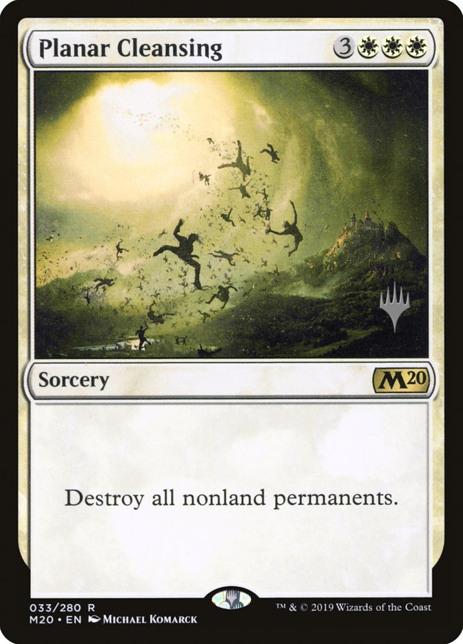 Planar Cleansing (Promo Pack) [Core Set 2020 Promos] | L.A. Mood Comics and Games
