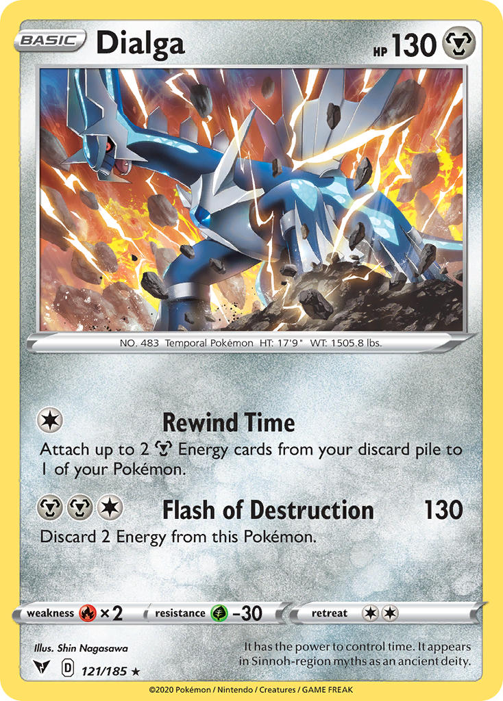 Dialga (121/185) [Sword & Shield: Vivid Voltage] | L.A. Mood Comics and Games