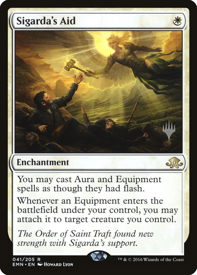 Sigarda's Aid (Promo Pack) [Eldritch Moon Promos] | L.A. Mood Comics and Games