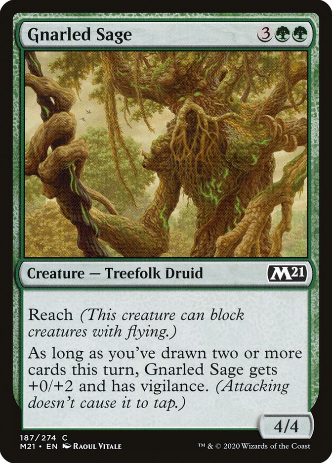 Gnarled Sage [Core Set 2021] | L.A. Mood Comics and Games