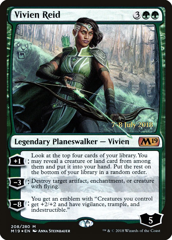 Vivien Reid [Core Set 2019 Prerelease Promos] | L.A. Mood Comics and Games