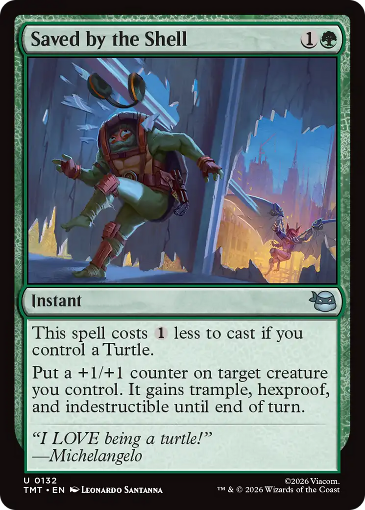 Saved by the Shell [Teenage Mutant Ninja Turtles] | L.A. Mood Comics and Games