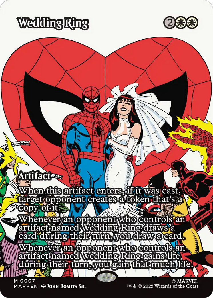 Wedding Ring (Borderless) [Marvel Universe: Eternal-Legal] | L.A. Mood Comics and Games