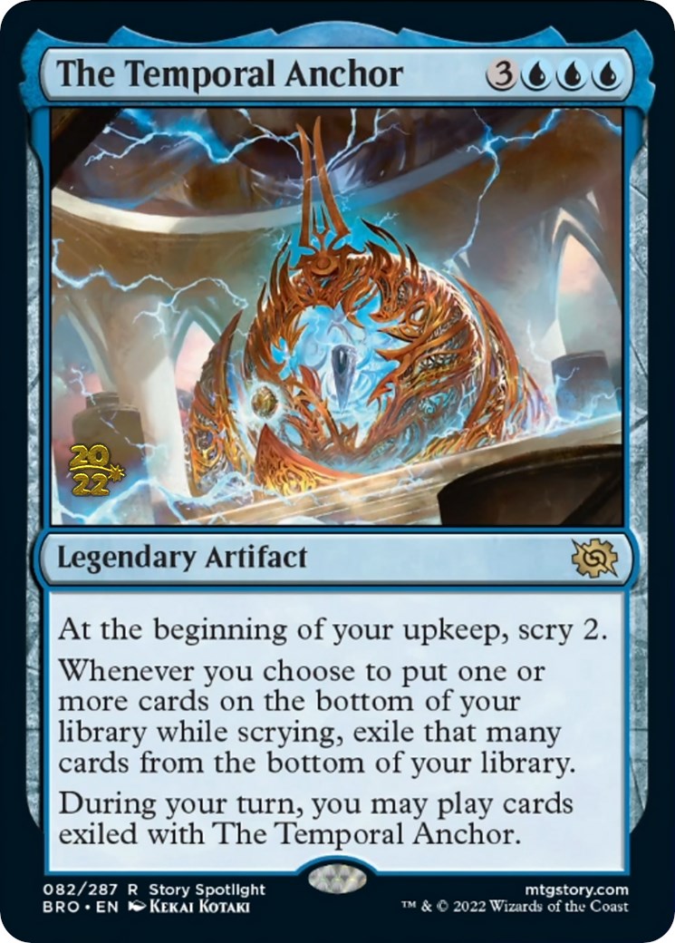 The Temporal Anchor [The Brothers' War Prerelease Promos] | L.A. Mood Comics and Games