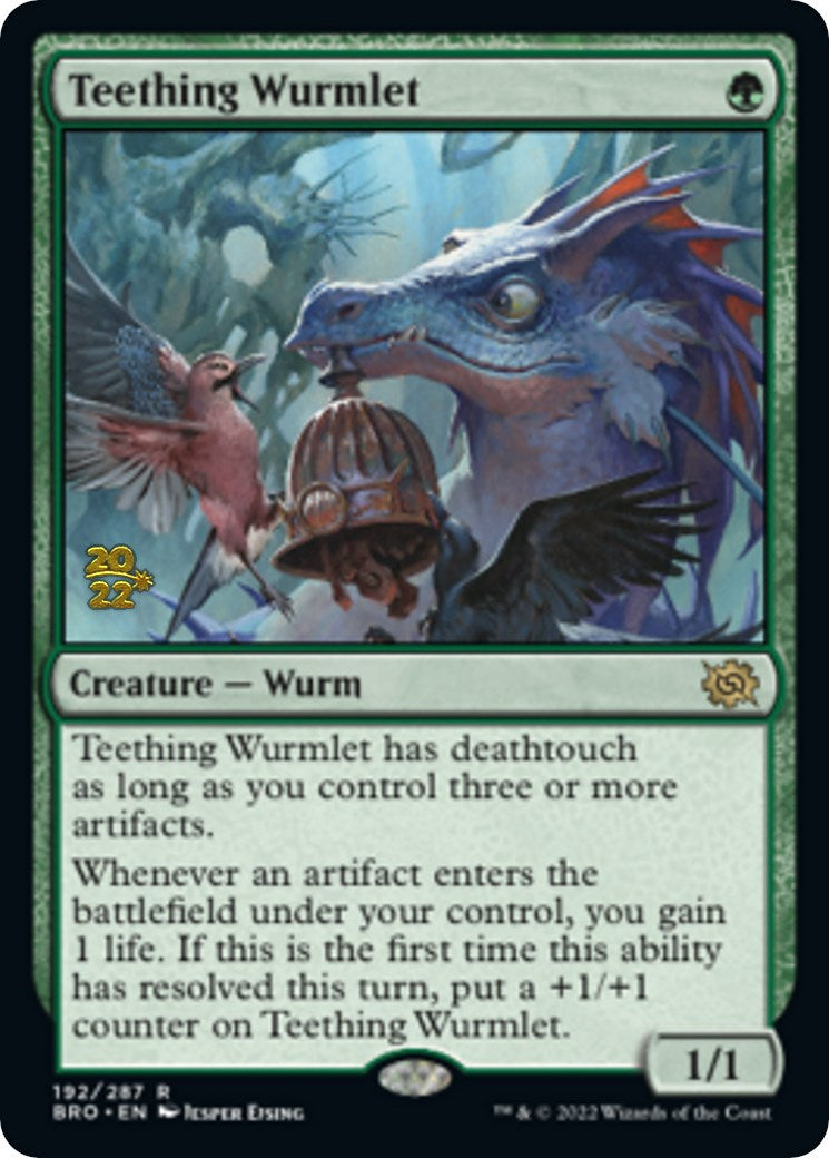 Teething Wurmlet [The Brothers' War Prerelease Promos] | L.A. Mood Comics and Games