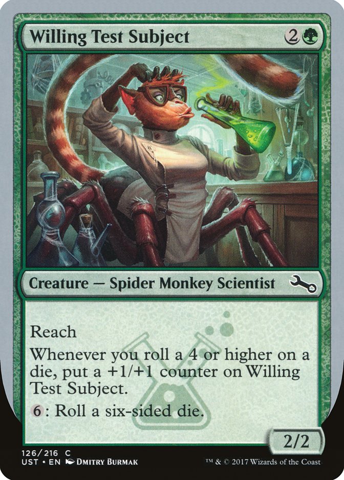 Willing Test Subject [Unstable] | L.A. Mood Comics and Games
