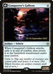 Conqueror's Galleon // Conqueror's Foothold [Ixalan Prerelease Promos] | L.A. Mood Comics and Games