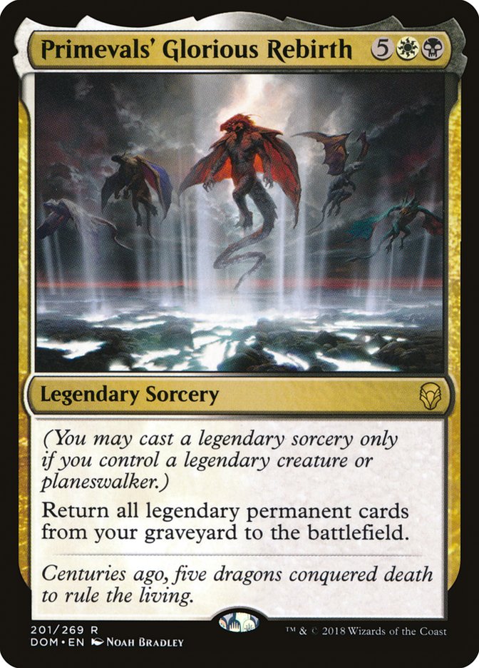 Primevals' Glorious Rebirth [Dominaria] | L.A. Mood Comics and Games