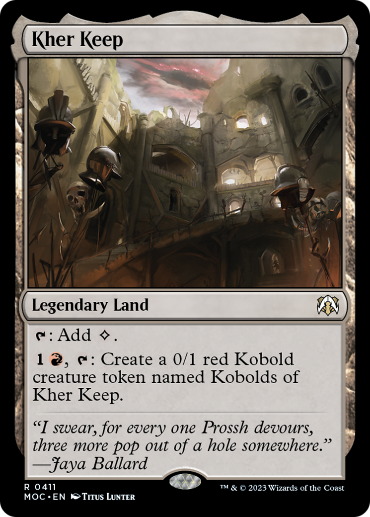 Kher Keep [March of the Machine Commander] | L.A. Mood Comics and Games