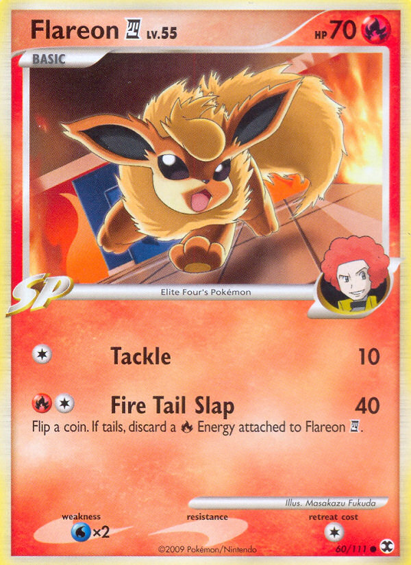 Flareon (60/111) [Platinum: Rising Rivals] | L.A. Mood Comics and Games