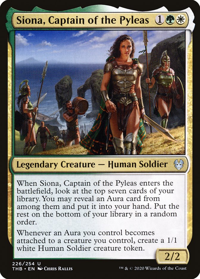 Siona, Captain of the Pyleas [Theros Beyond Death] | L.A. Mood Comics and Games
