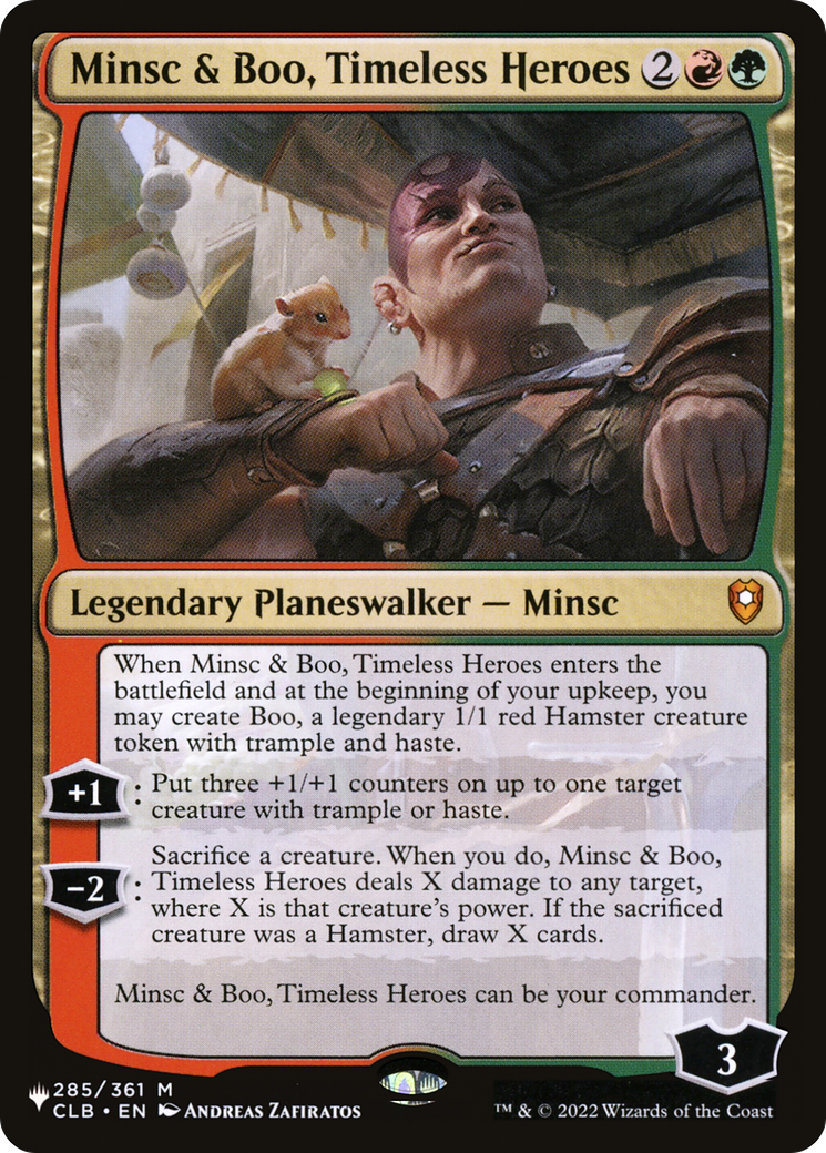 Minsc & Boo, Timeless Heroes [The List] | L.A. Mood Comics and Games