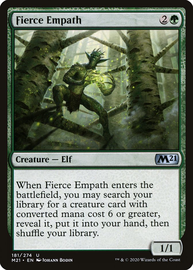 Fierce Empath [Core Set 2021] | L.A. Mood Comics and Games