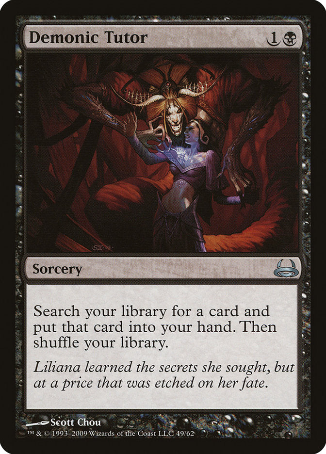 Demonic Tutor [Duel Decks: Divine vs. Demonic] | L.A. Mood Comics and Games
