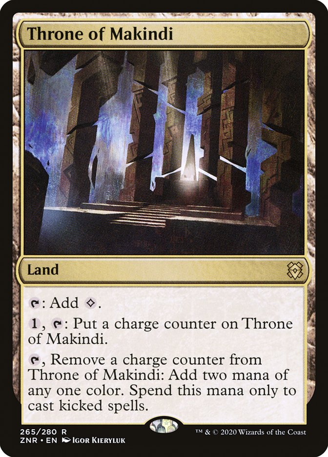 Throne of Makindi [Zendikar Rising] | L.A. Mood Comics and Games