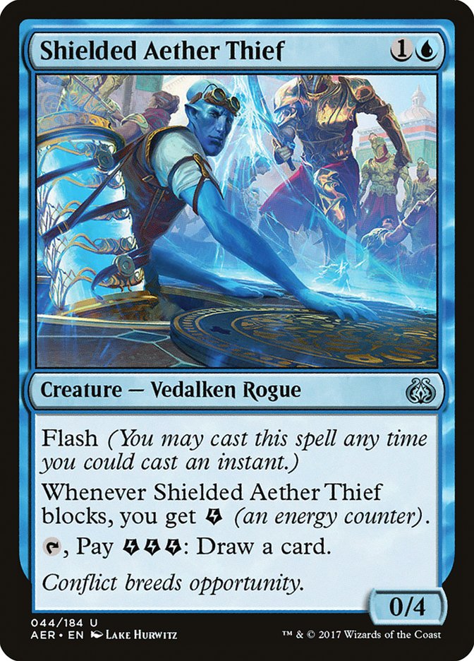 Shielded Aether Thief [Aether Revolt] | L.A. Mood Comics and Games