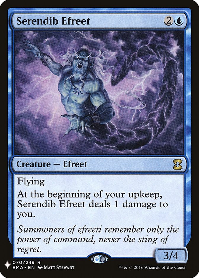 Serendib Efreet [Mystery Booster] | L.A. Mood Comics and Games