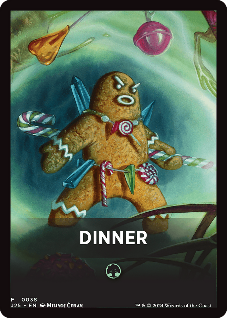 Dinner Theme Card [Foundations Jumpstart Front Cards] | L.A. Mood Comics and Games