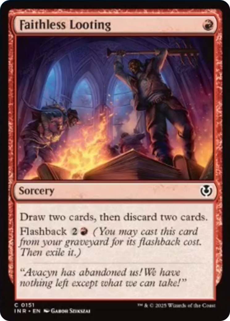 Faithless Looting [Innistrad Remastered] | L.A. Mood Comics and Games