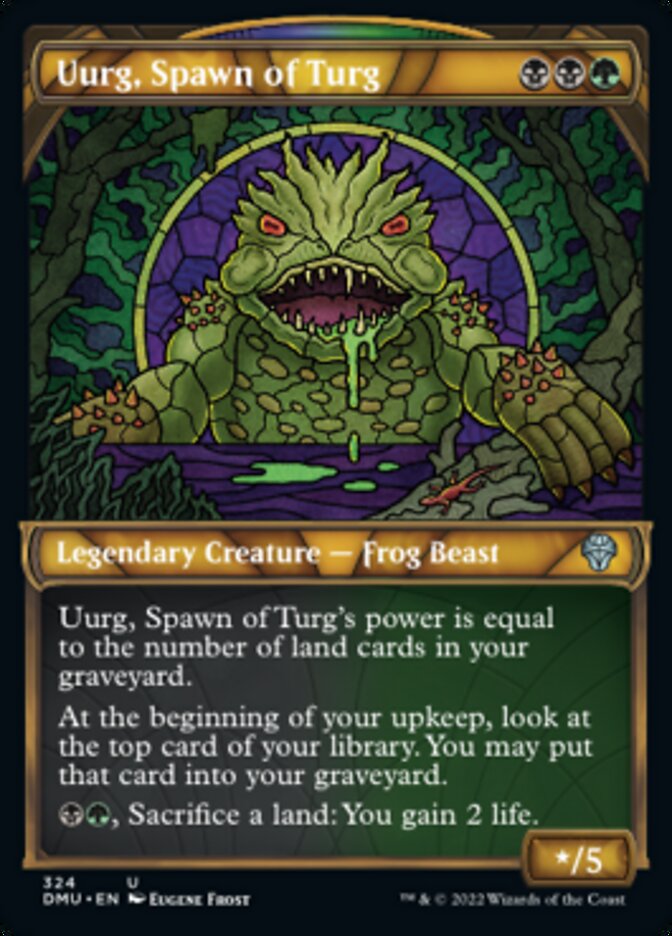 Uurg, Spawn of Turg (Showcase) [Dominaria United] | L.A. Mood Comics and Games